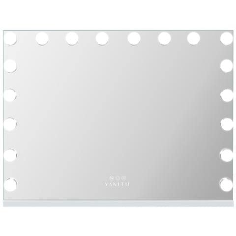 Specchio Di Vanità Hollywood Con Luci Porta Usb 80x58cm - Foto 1
