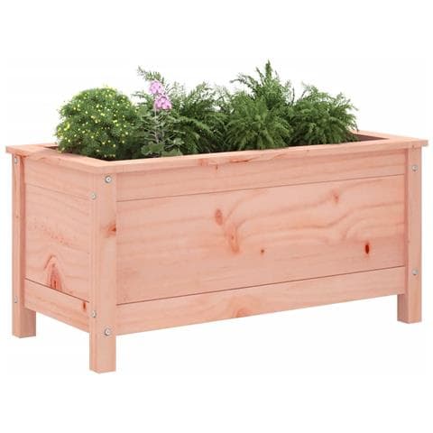 Fioriera Da Giardino 82,5x40x39 Cm In Legno Massello Di Douglas - Foto 2