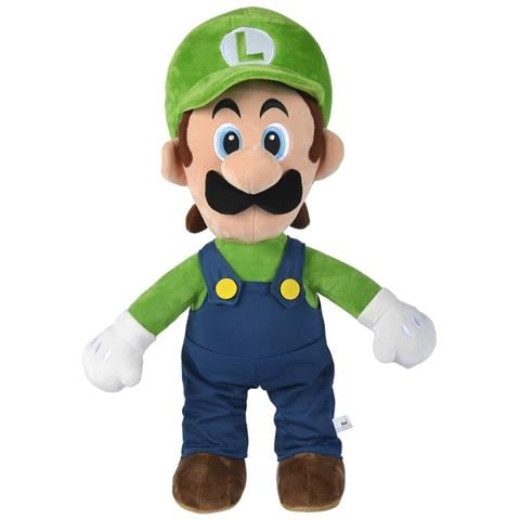 Peluche Super Mario Luigi Azzurro Verde 50 Cm - Foto 1
