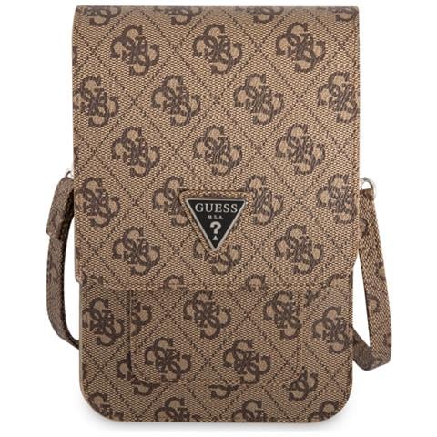 Borsa Porta Pc Triangle, Marrone - Foto 2