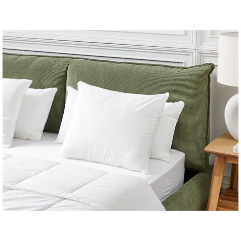 Guanciale Alto Poliestere Bianco 50 X 60 Cm Di Triglav - Foto 1