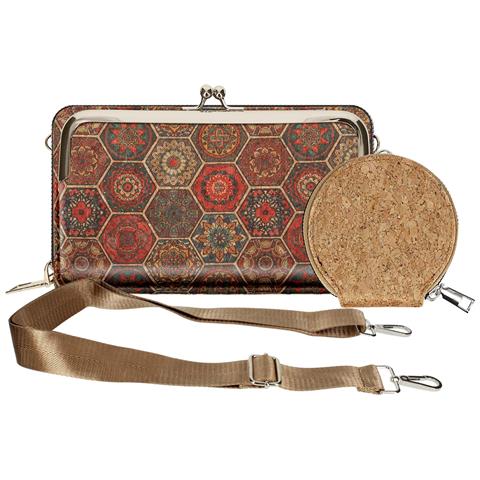 Borsetta Sughero, Collezione Corkinspire, Chiusura Cerniera / Scatto - Foto 1