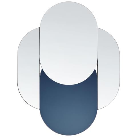 Specchio Chaillon 60 Cm 80 Cm Blu - Foto 2