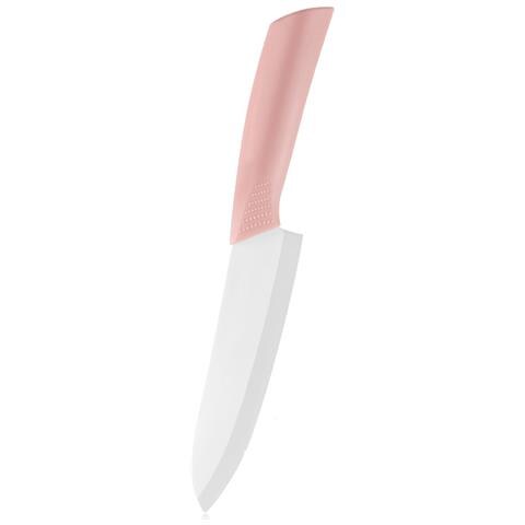 Coltello Da Cucina In Ceramica - Rosa, 15 Cm M - Foto 8