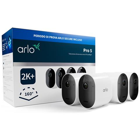 Pro Telecamera di sorveglianza 5 2K+, kit da 4 telecamere - Foto 1