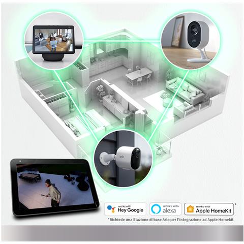 Pro Telecamera di sorveglianza 5 2K+, kit da 4 telecamere - Foto 13