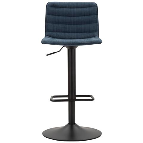 Set Di 2 Sgabelli Alti Mf445 - Nero - Metallo - 43x49,5x85,5 Cm - Foto 2