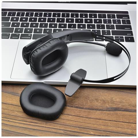 Cuscinetti Auricolari Di Ricambio Per Cuffie Blueparrott B350-xt (con Confezione Da 2) - Foto 5