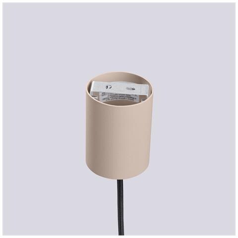Sollux Lighting Lampada A Sospensione Halo 1 Taupe Sl.1744 - Moderno Lampada A Sospensione Tortora 120x12x12 Cm - Foto 8