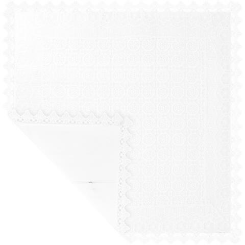 Set Di 2 Copricuscini 45x45 Cm Con Bordo In Pizzo A Fiori - Foto 5