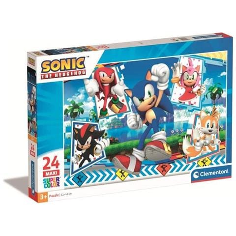 Puzzle 24 Pezzi Maxi Sonic - Foto 1
