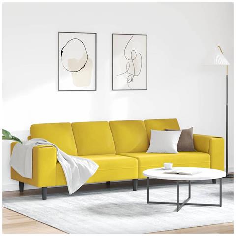 Set di divani Giallo Velluto - Foto 2