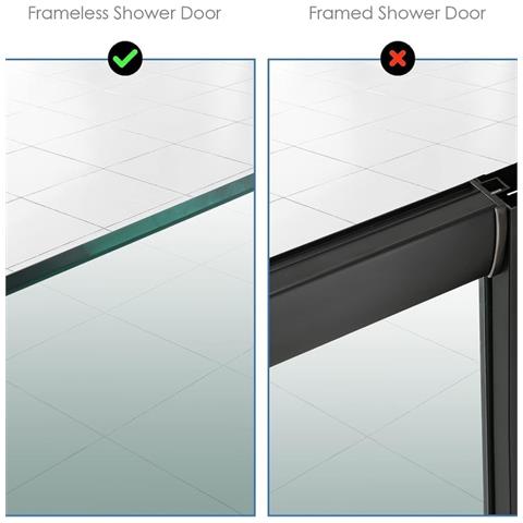 Set Di 4 Ganci Per Doccia Senza Foratura, Ganci In Acciaio Inossidabile Per Porta Doccia In Vetro Silver - Foto 2