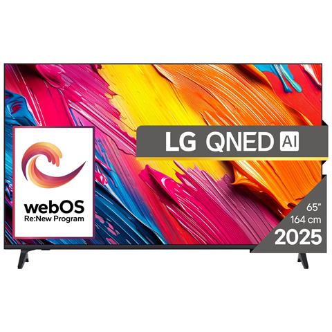 QNED AI 65QNED70A6A TV 165,1 cm (65") 4K Ultra HD Smart TV Wi-Fi Nero - Foto 1