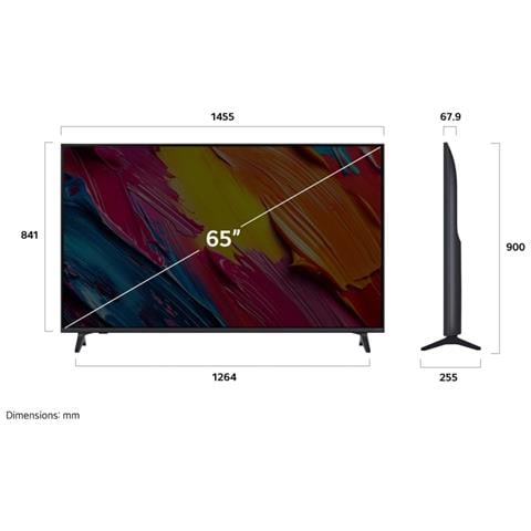 QNED AI 65QNED70A6A TV 165,1 cm (65") 4K Ultra HD Smart TV Wi-Fi Nero - Foto 10