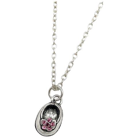 Collana ""manoletina"" In Argento Placcato Rosa - Foto 2