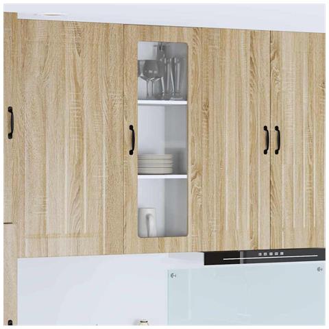 Mobile da cucina con lo scaffale Rovere Sonoma 40 x 31 x 100 cm - Foto 2