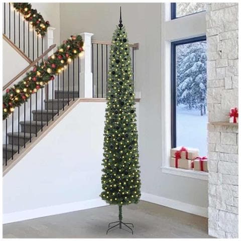 Albero di Natale artificiale con 300 LED Verde 300 cm - Foto 2