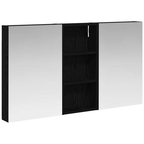 Set di Armadi da Bagno con porta 3 pcs 110 x 10,5 x 60,5 cm - Foto 1