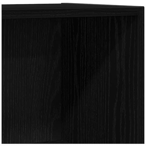 Libreria /Divisorio per ambienti Rovere Nero 60,5x30x90 cm in Legno Multistrato - Foto 9