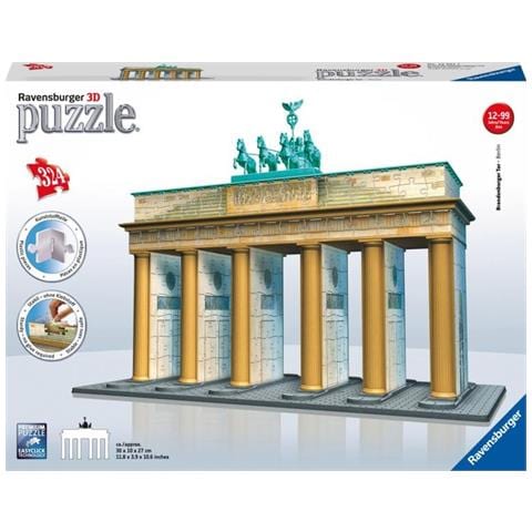 Puzzle 3D Portadi Brandeburgo Maxi 324 pz 30 x 10 x 27 cm 12551 - Foto 3