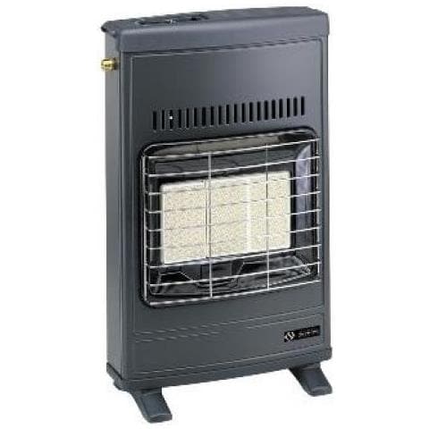 Infra Metano Stufa a Gas Potenza Termica 4000 Watt 120 m3 Riscaldabili Colore Nero - Foto 5