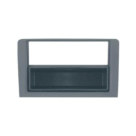 Adattatore autoradio Mascherina cornice con foro ISO-Doppio ISO- Doppio DIN colore grigio Musa 03319 - Foto 1