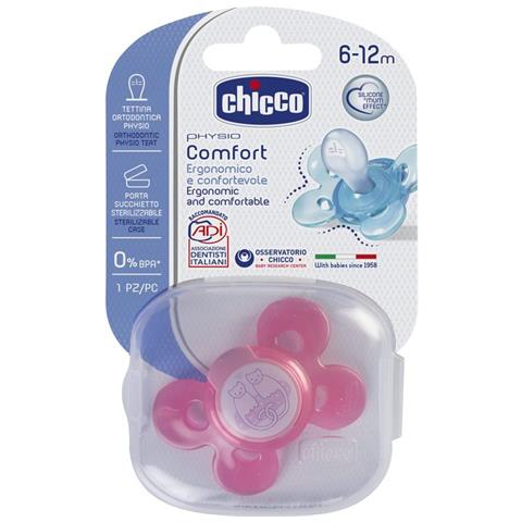 Succhietto Comfort Rosa Sil 6-12m 1pc C - Foto 1