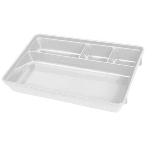 VASSOIO A SCOMPARTI 266 x 175 x 42 mm - plastica - Foto 2