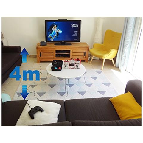 Charge & Play Cavo Xxl Xxl Cavo Di Ricarica Cavo Usb Tipo C 4 Metri Per Nintendo Console Switch & Accessori Pro Controller E Joycon Inoltre Compatibile Smartphone (usb C)  - Foto 3