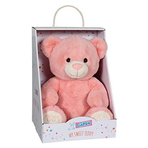 My Sweet Teddy 33 Centimetri Rosa, 070.926, Multicolore - Foto 1