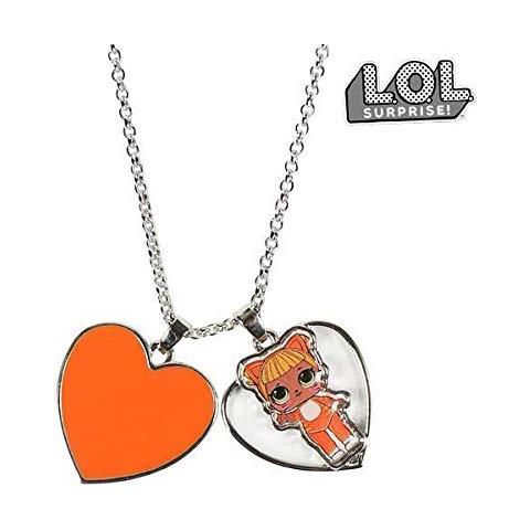 Sorpresa Lol 2500001118 tu-c07 - Collana Da Bambina Con L'acciaio Acciaio, 18,5 Centimetri - Foto 2