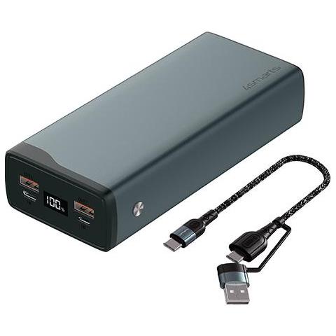 Volthub Pro - Select Edition - Powerbank - 26800 Mah - 99.16 Wh - 22.5 Watt - 5 A - Huawei Fast Charge, Pd 2.0, Pd 3.0, Qc 2.0, Qc 3.0, Afc, Scp - 3 Ausgabeanschlussstellen (2 X Usb, Usb-c) - Gun Metal - Foto 1