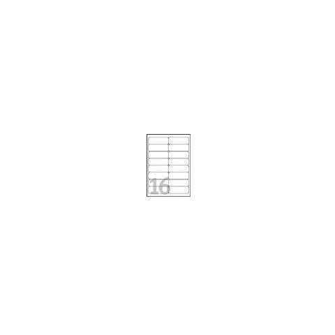 Etichette per Indirizzi 99.1 x 33.9 mm Confezione 40 fogli - Foto 1