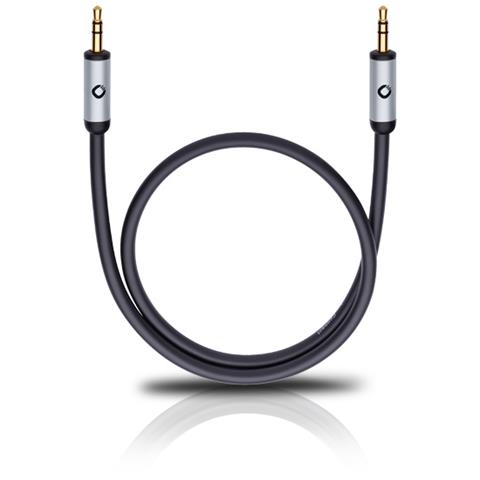 Cavo audio mobile, da jack audio di 3.5 mm a cavo audio mobile di 3.5 mm, 5m, nero - Foto 1