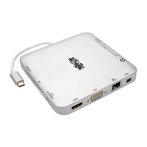Tripp Lite U442-dock2-s Replicatore Di Porte E Docking Station Per Laptop Cablato Usb 3.2 Gen 2 (3.1 Gen 2) Type-c Argen - Foto 2