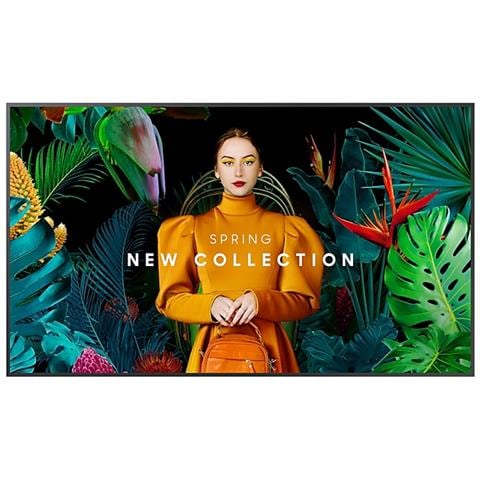 LH85QBCEBGCXEN visualizzatore di messaggi Pannello piatto per segnaletica digitale 2,16 m (85") Wi-Fi 350 cd /m² 4K Ultra HD Nero Tizen 16/7 - Foto 1