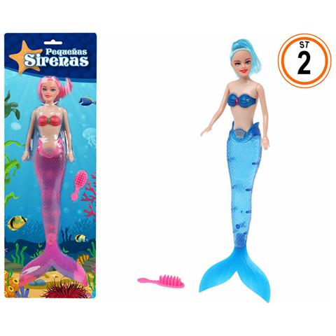 Bambola Sirena Sirenas 42 X 15 Cm - Foto 1
