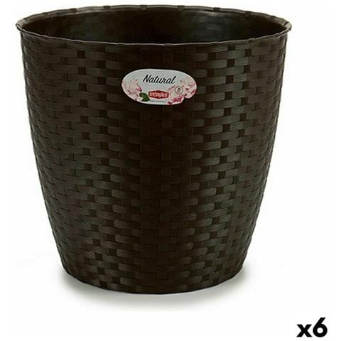 Vaso Plastica 29 X 26,5 X 29 Cm (6 Unità) - Foto 1