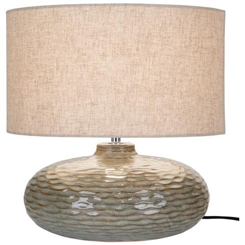 Lampada Da Tavolo Oldham - Verde - Ceramica - 36x36x44 Cm - Foto 1