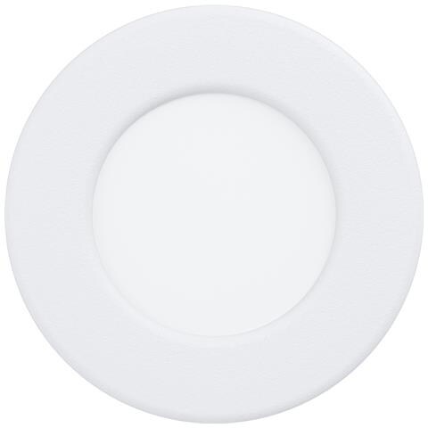 Faretto Ad Incasso Moderno Fueva 5 In Acciaio Bianco Led Integrato 2,7w 3000k - Foto 1