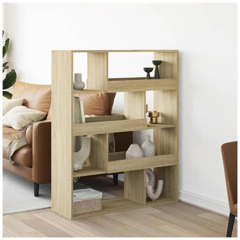 Divisorio Stanza Rovere Sonoma 100x33x125,5 Cm In Truciolato - Foto 1