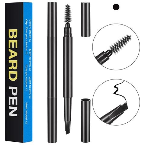 Strumento Per Modellare La Barba E Penna A Pennello 2 In 1 Black - Foto 1