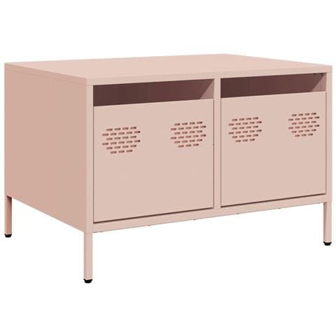 Mobile Tv Rosa 68x50x43,5 Cm In Acciaio Laminato A Freddo - Foto 1