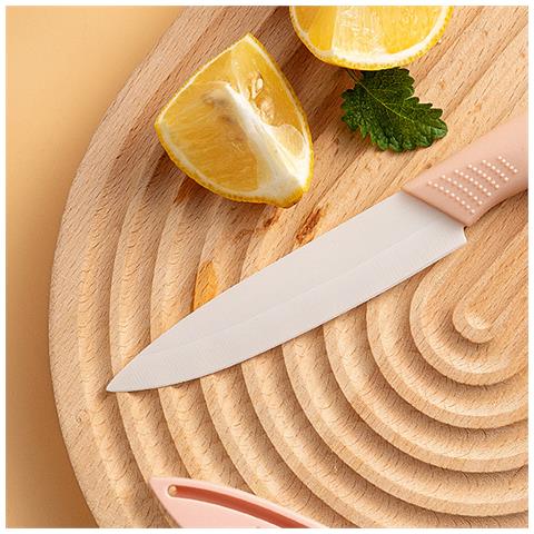Coltello Da Cucina In Ceramica - Rosa, 15 Cm S - Foto 8