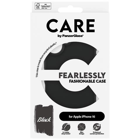 CARE by PG BLK iPhone16 6.1 custodia per cellulare Cover Trasparente - Foto 2