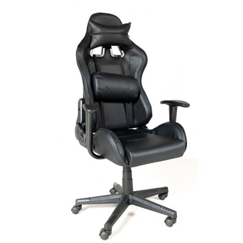 Poltrona Gaming Sputnik Nera Telaio Acciaio - Foto 1