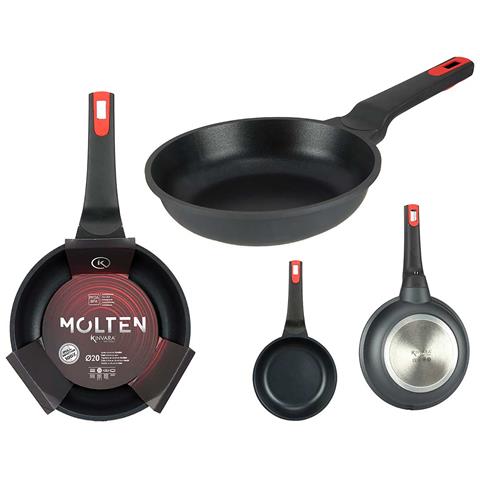 Vasca Diga 20cm Colata A Induzione Fusa 21x39x7,5 Cm. Colore Nero - Foto 2