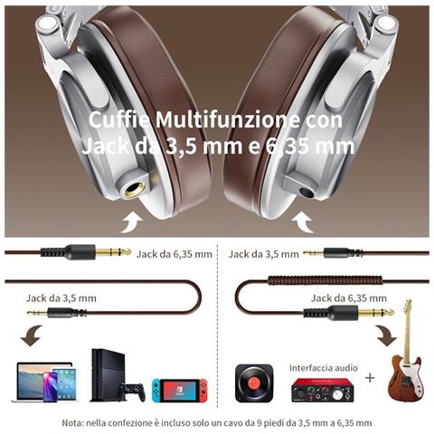 Monitor 60 Hi-Res Cuffie Cablate Professionali DJ Blue - Foto 3