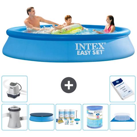 Piscina Fuori Terra - In Giro - 305x61 Cm - Blu - Include Accessori Coordinati A856 - Foto 1